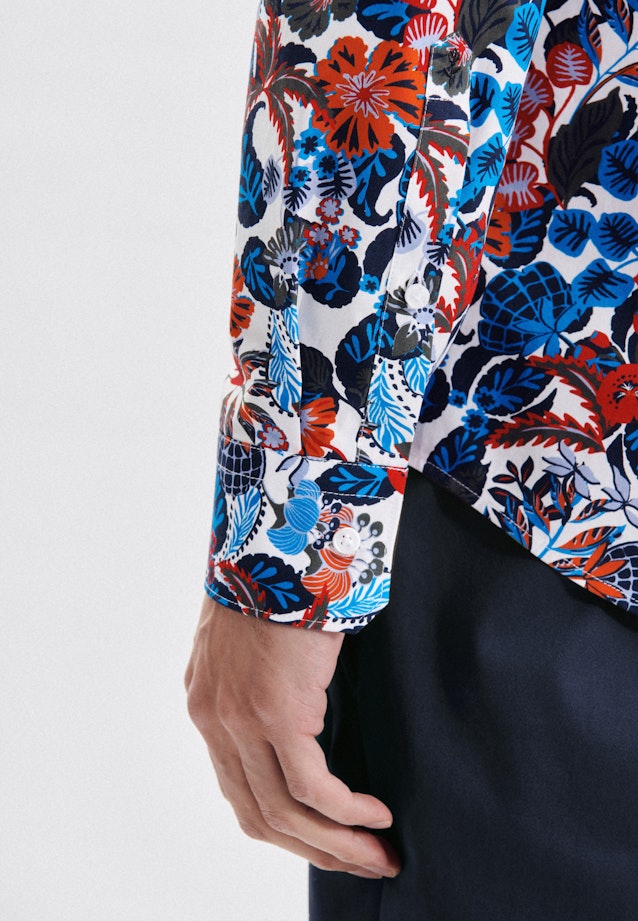 X-Slim Business shirt Print in Red |  Seidensticker Onlineshop