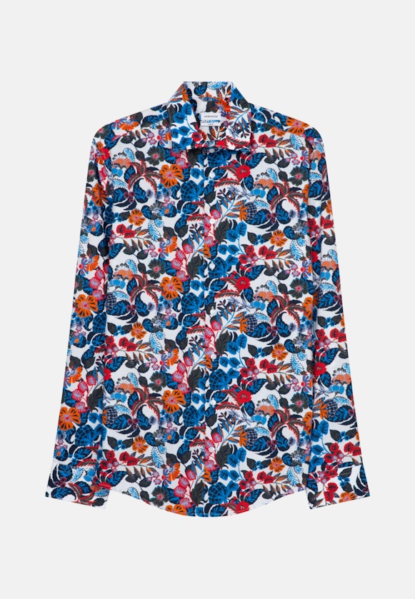 X-Slim Business shirt Print in Red |  Seidensticker Onlineshop