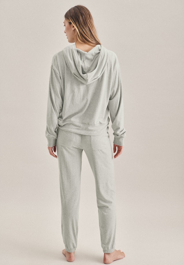 Loungewear-Set Gerader Schnitt (Normal-Fit) in Grau | Seidensticker Onlineshop