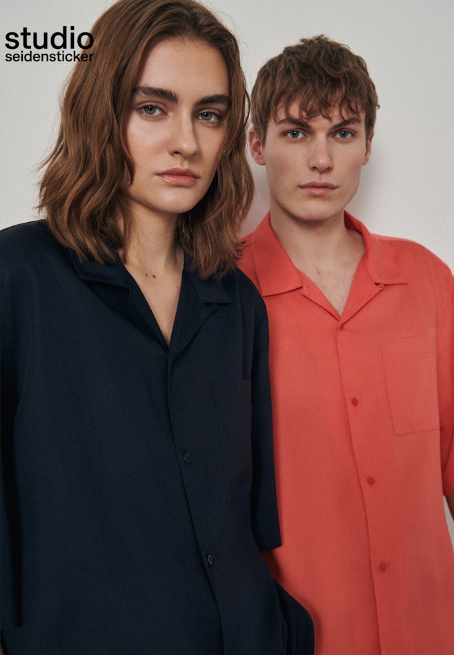 Regular Chemise casual Uni dans Rose Fuchsia | Boutique en ligne Seidensticker