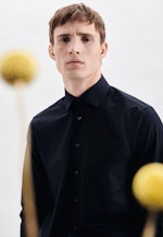 Regular Business Hemd Uni in Dunkelblau |  Seidensticker Onlineshop