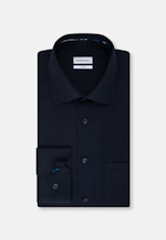 Regular Business Hemd Uni in Dunkelblau |  Seidensticker Onlineshop