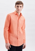 Regular Business shirt Uni in Orange |  Seidensticker Onlineshop