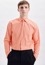 Regular Business shirt Uni in Orange |  Seidensticker Onlineshop