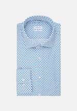 Slim Chemise performance Imprimé in Turquoise |  Seidensticker Onlineshop