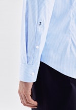 Slim Chemise performance carreaux in Bleu Clair |  Seidensticker Onlineshop