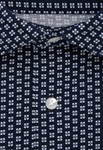 Slim Chemise performance Imprimé in Bleu Foncé |  Seidensticker Onlineshop
