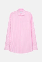 Regular Business Hemd Streifen in Rosa/Pink |  Seidensticker Onlineshop