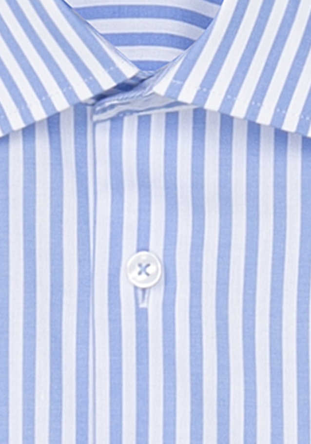 Regular Business Hemd Streifen in Hellblau | Seidensticker Onlineshop