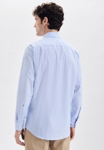 Regular Chemise d'affaires rayures in Bleu Clair |  Seidensticker Onlineshop