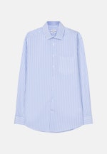 Regular Chemise d'affaires rayures in Bleu Clair |  Seidensticker Onlineshop