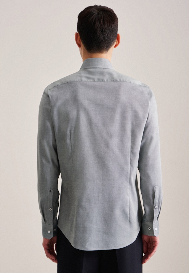 X-Slim Business Hemd Uni in Grün |  Seidensticker Onlineshop