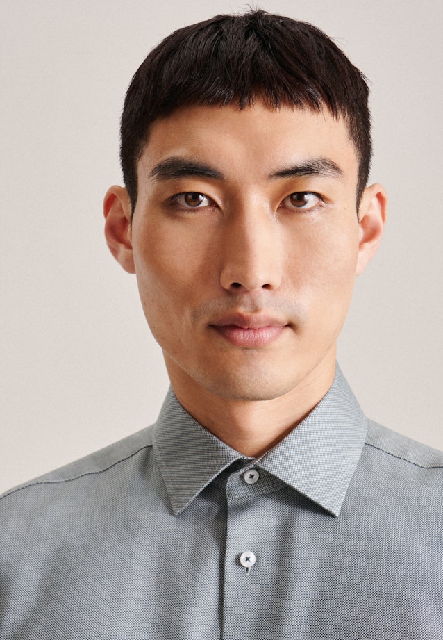 X-Slim Business Hemd Uni in Grün |  Seidensticker Onlineshop