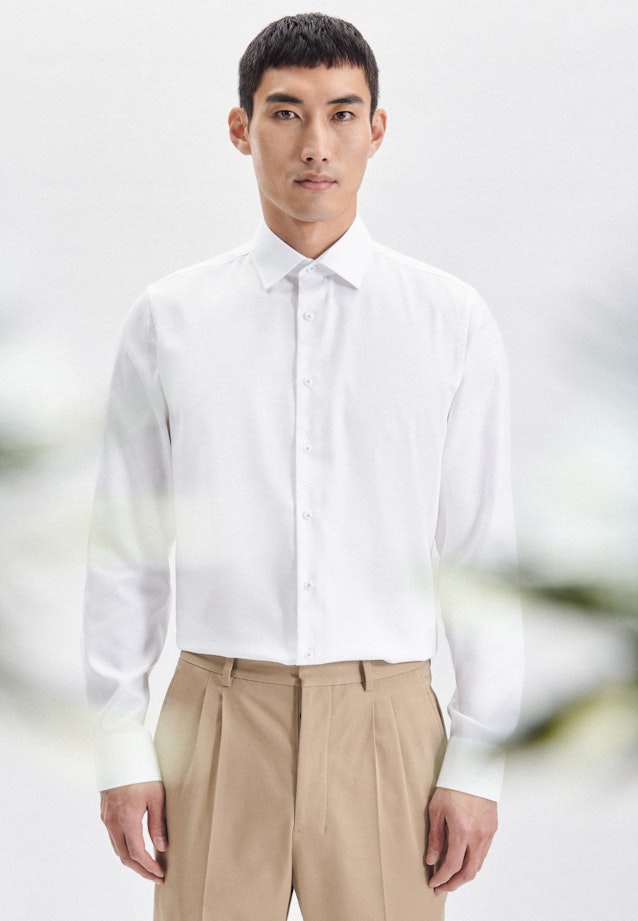 X-Slim Business shirt Uni in White |  Seidensticker Onlineshop