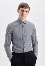 Slim Business Hemd Karo in Dunkelblau |  Seidensticker Onlineshop