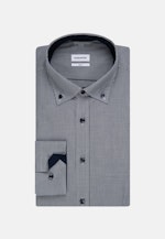 Slim Business Hemd Karo in Dunkelblau |  Seidensticker Onlineshop