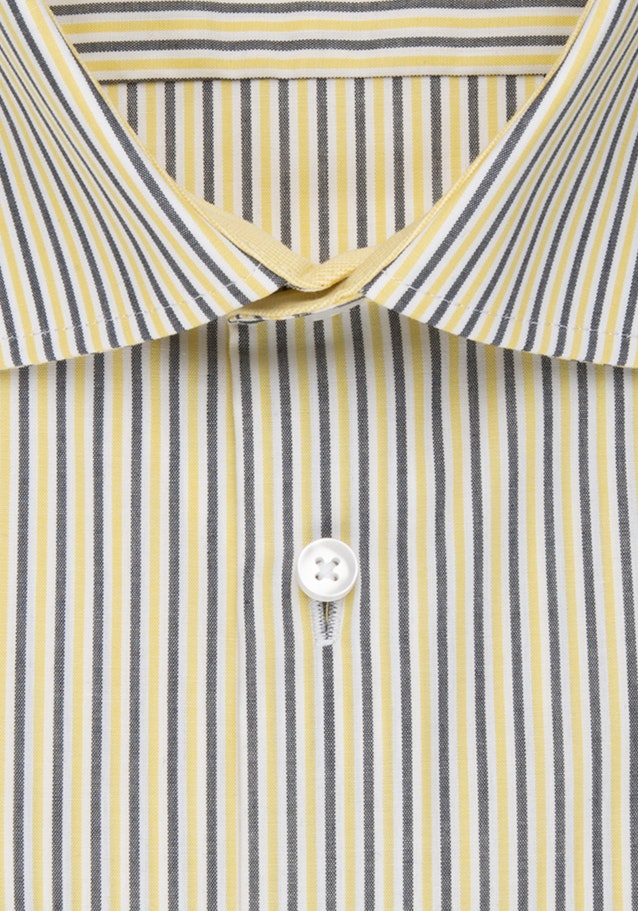 Non-iron Popeline Business overhemd in Slim with Kentkraag in Geel |  Seidensticker Onlineshop
