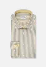 Slim Business Hemd Streifen in Gelb |  Seidensticker Onlineshop