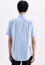 Regular Business Hemd Druck in Hellblau |  Seidensticker Onlineshop