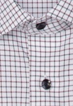 Shaped Business Hemd Karo in Rot |  Seidensticker Onlineshop