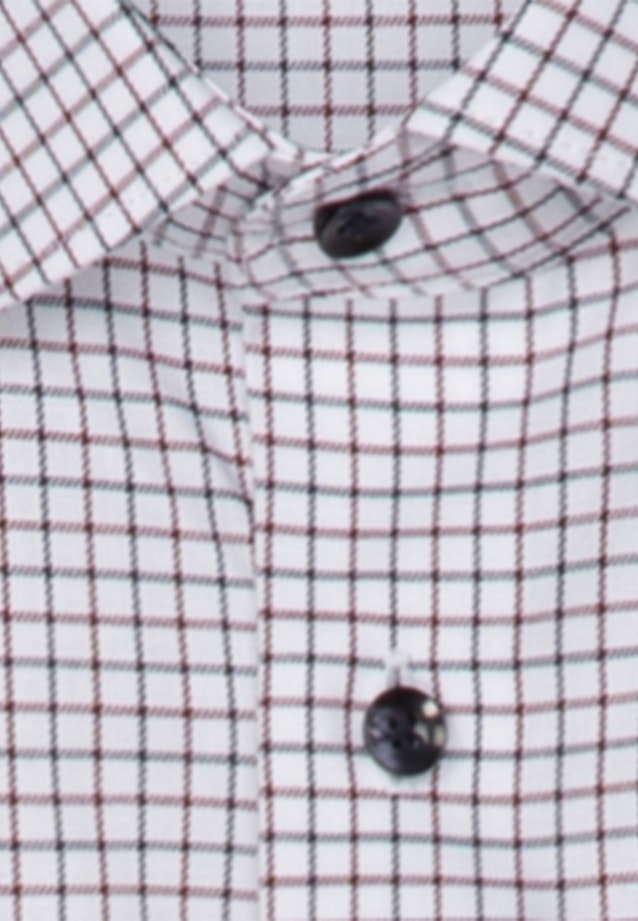 X-Slim Business Hemd Karo in Rot |  Seidensticker Onlineshop