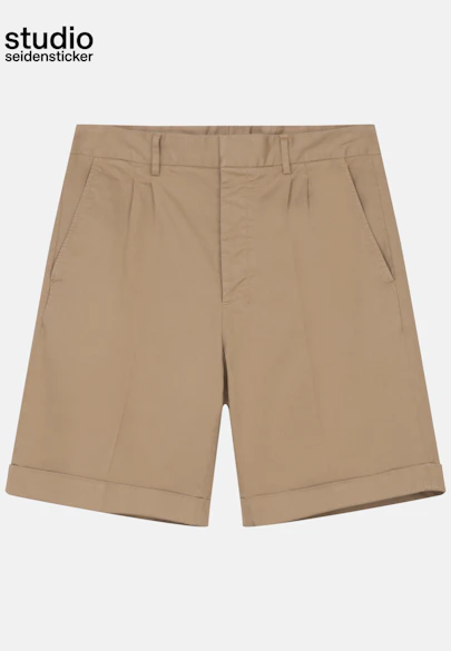Regular Bermuda pants Uni in Brown |  Seidensticker Onlineshop