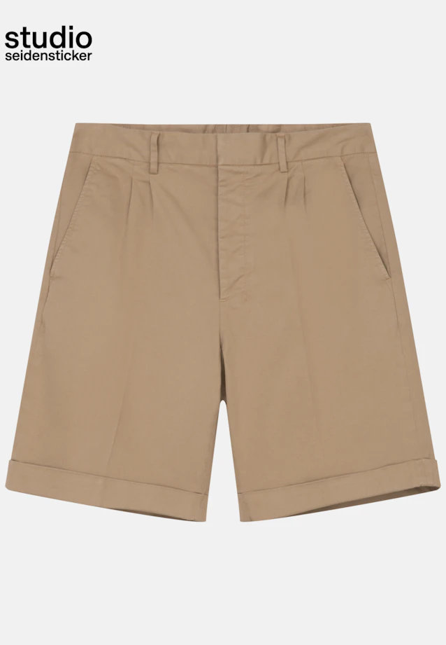 Regular Bermuda pants Uni in Brown |  Seidensticker Onlineshop