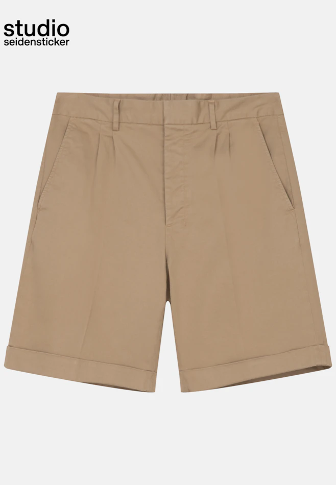 Regular Bermuda pants Uni in Brown | Seidensticker online shop