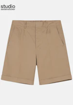 Regular Bermuda pants Uni in Brown |  Seidensticker Onlineshop