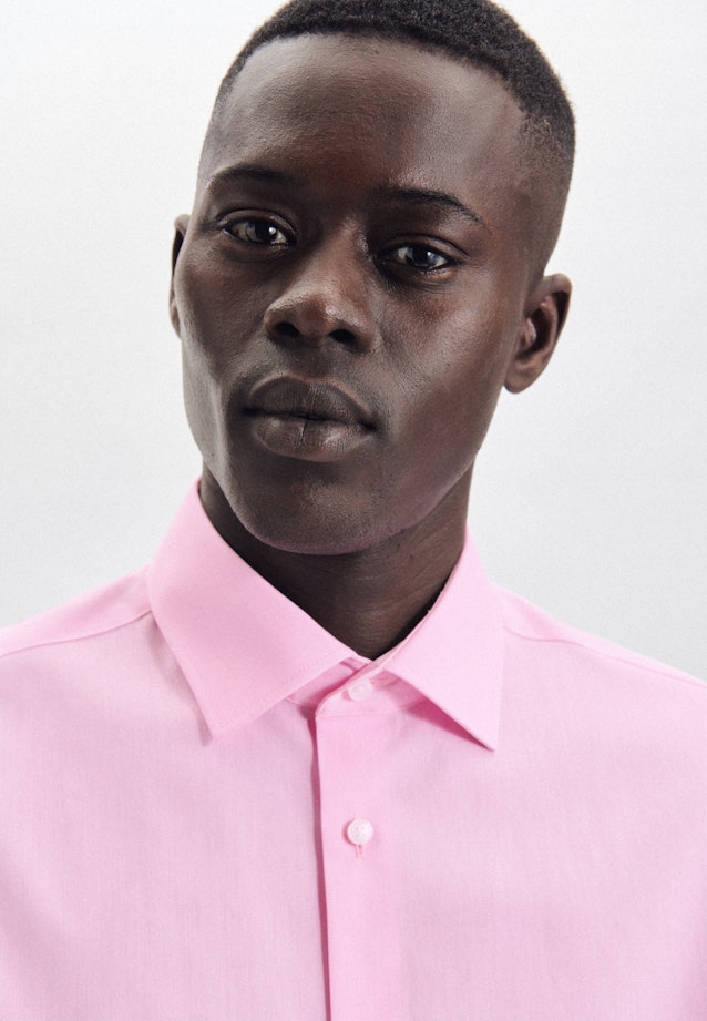 Slim Business Hemd Uni in Rosa/Pink |  Seidensticker Onlineshop