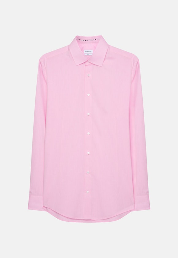 Slim Business Hemd Uni in Rosa/Pink |  Seidensticker Onlineshop