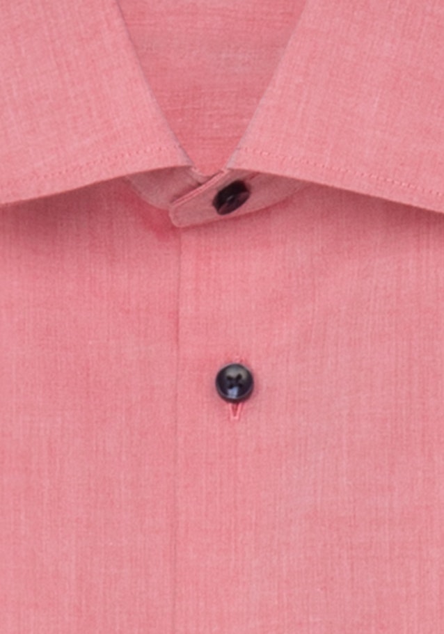 Non-iron Chambray Business Shirt in Slim with Kent-Collar in Red |  Seidensticker Onlineshop