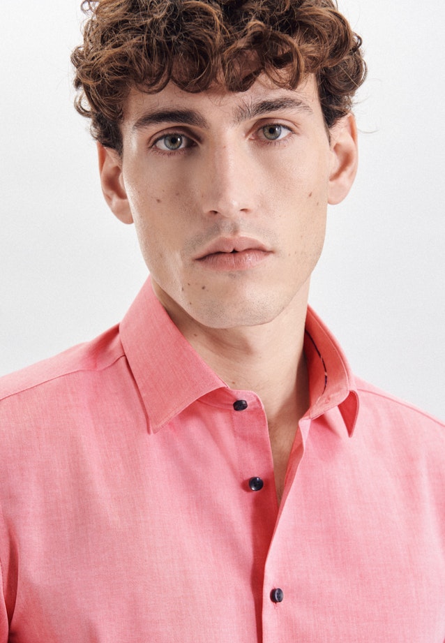 Slim Business Hemd Uni in Rot |  Seidensticker Onlineshop