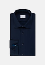Slim Business Hemd Uni in Dunkelblau |  Seidensticker Onlineshop