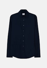 Slim Business Hemd Uni in Dunkelblau |  Seidensticker Onlineshop