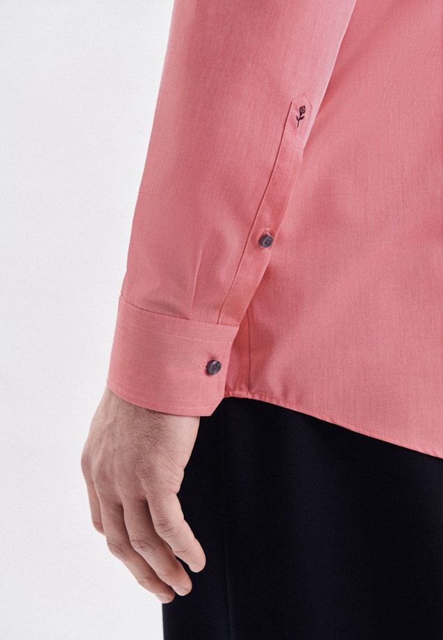 Regular Chemise d'affaires Uni in Rouge |  Seidensticker Onlineshop