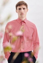 Regular Chemise d'affaires Uni in Rouge |  Seidensticker Onlineshop