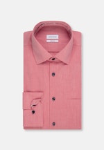 Regular Chemise d'affaires Uni in Rouge |  Seidensticker Onlineshop