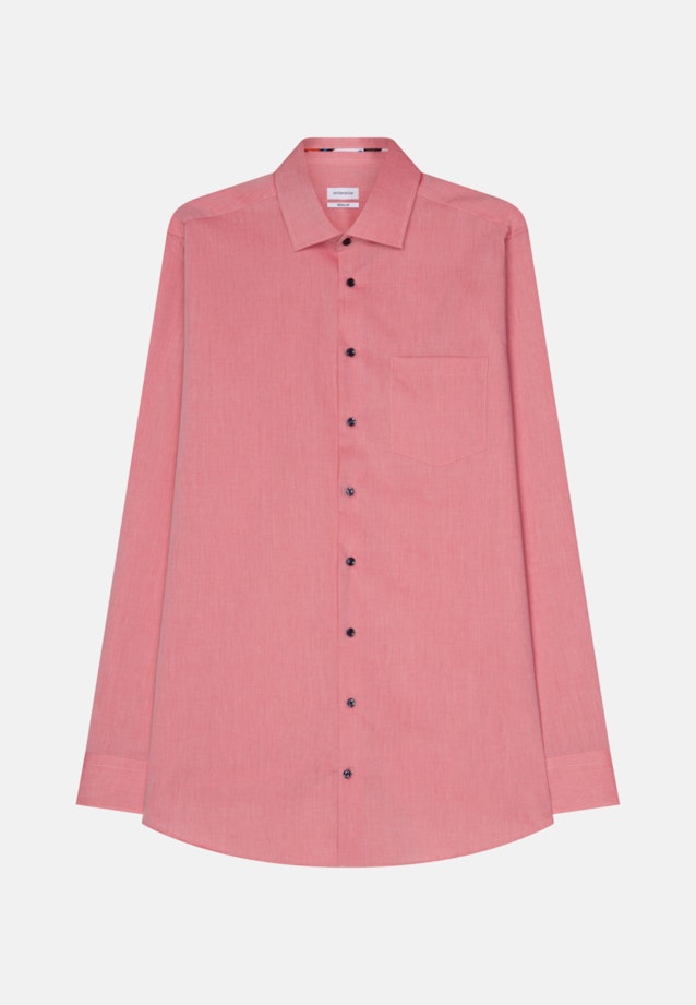 Regular Chemise d'affaires Uni in Rouge |  Seidensticker Onlineshop