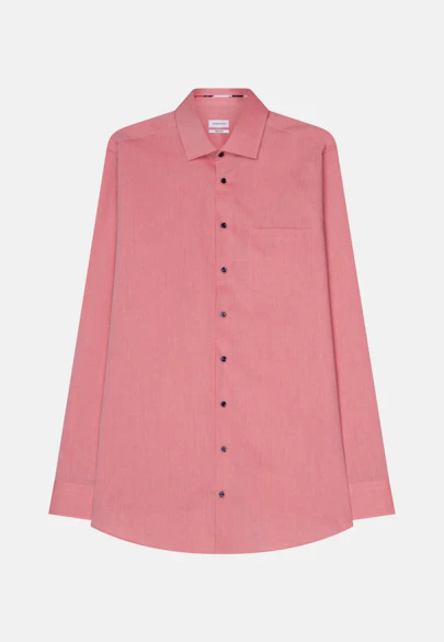 Regular Chemise d'affaires Uni in Rouge |  Seidensticker Onlineshop