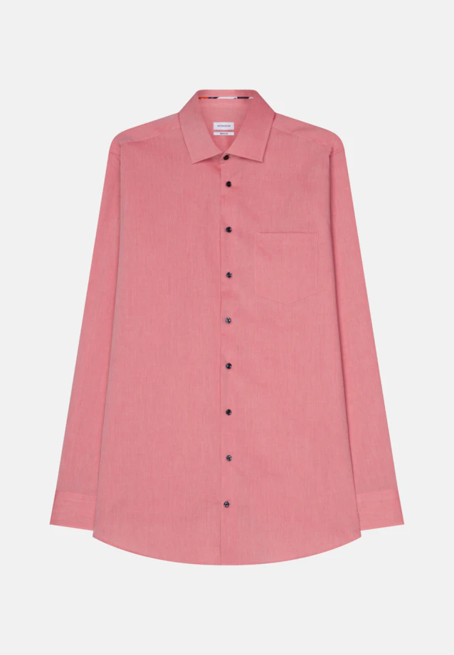Regular Business Hemd Uni in Rot |  Seidensticker Onlineshop