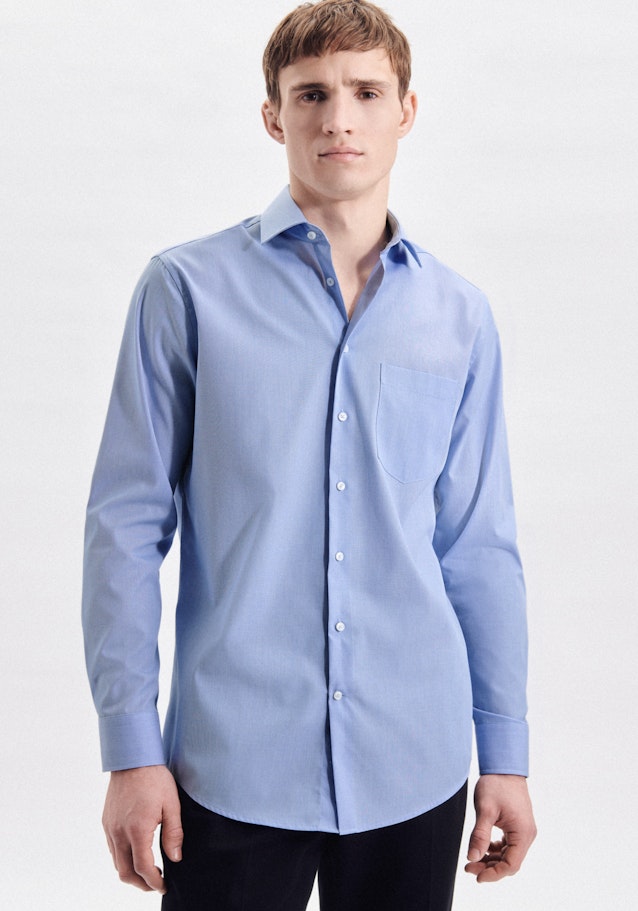 Regular Business Hemd Uni in Hellblau | Seidensticker Onlineshop