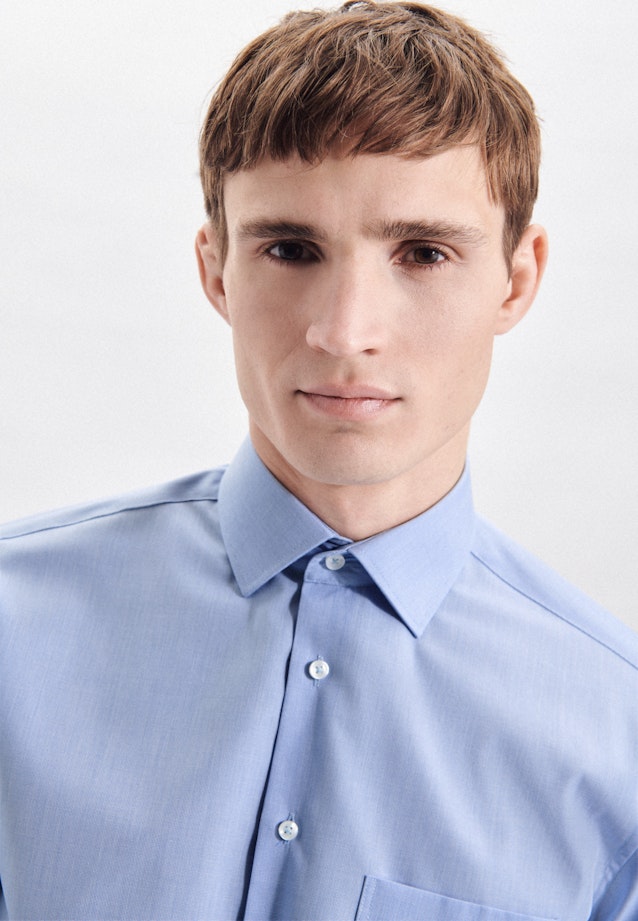 Regular Business shirt Uni in Light Blue |  Seidensticker Onlineshop