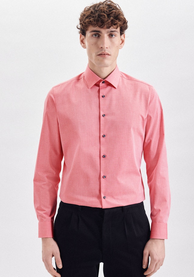 Slim Business Hemd Uni in Rot | Seidensticker Onlineshop