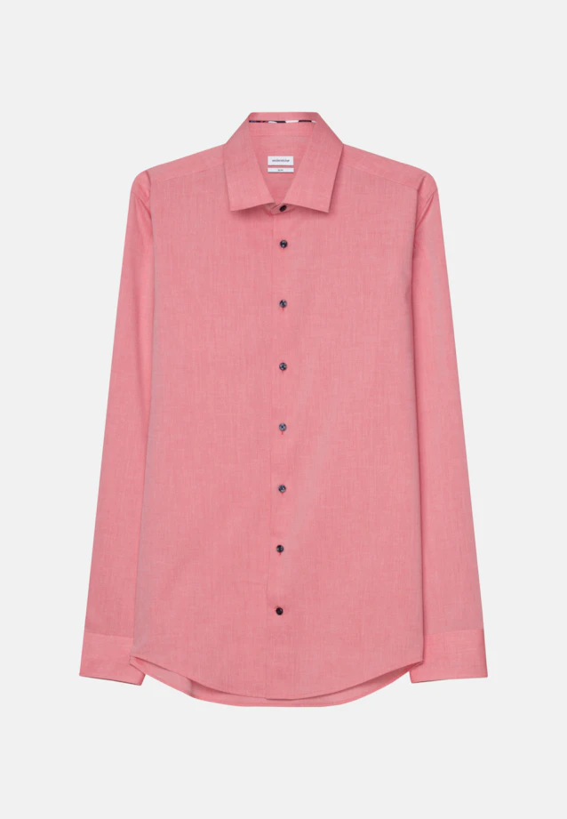Slim Business Hemd Uni in Rot |  Seidensticker Onlineshop