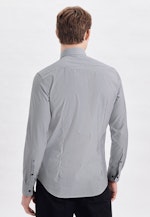 Slim Business Hemd Streifen in Dunkelblau |  Seidensticker Onlineshop