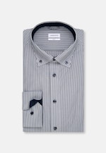 Slim Business Hemd Streifen in Dunkelblau |  Seidensticker Onlineshop