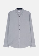 Slim Business Hemd Streifen in Dunkelblau |  Seidensticker Onlineshop