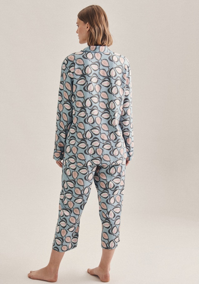 Pyjama Gerader Schnitt (Normal-Fit) in Hellblau |  Seidensticker Onlineshop
