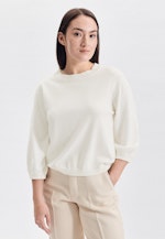 Regular Fit Pullover Uni in Ecru |  Seidensticker Onlineshop